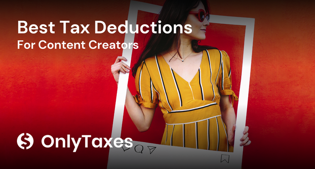 best tax deductions for content creators