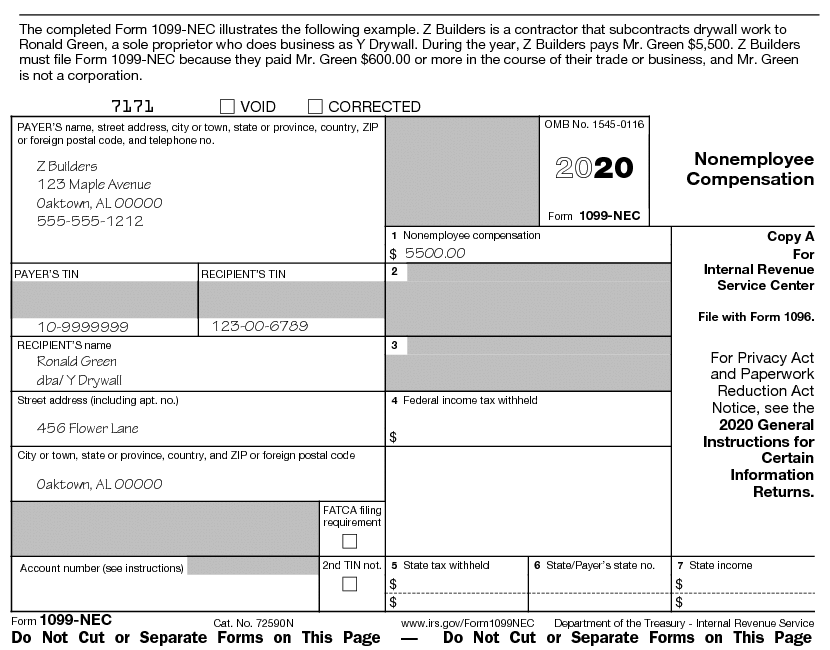 1099 form